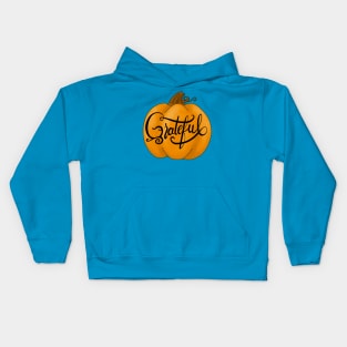 Grateful Pumpkin Kids Hoodie